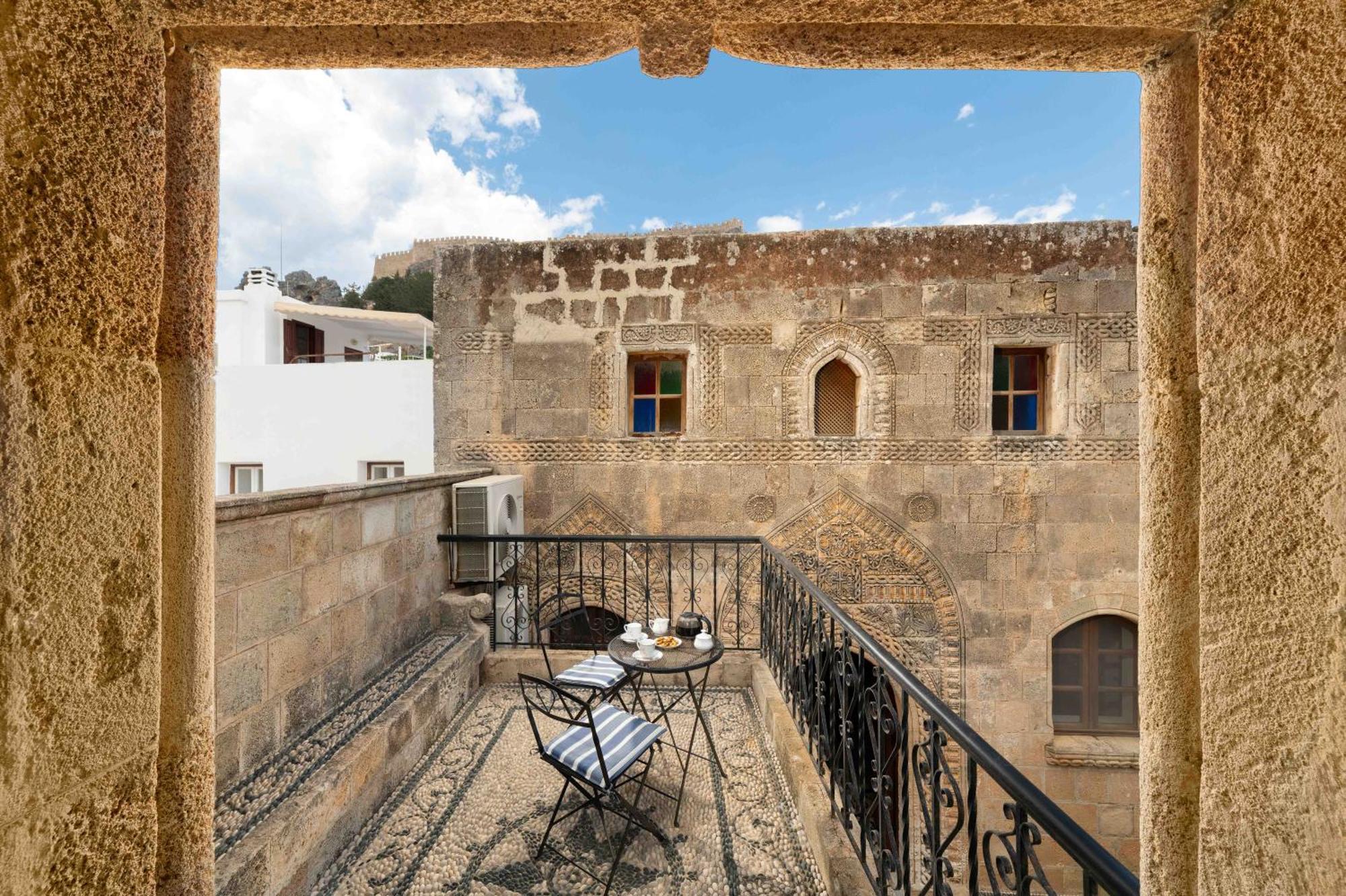 Captains House Lindos  Ngoại thất bức ảnh