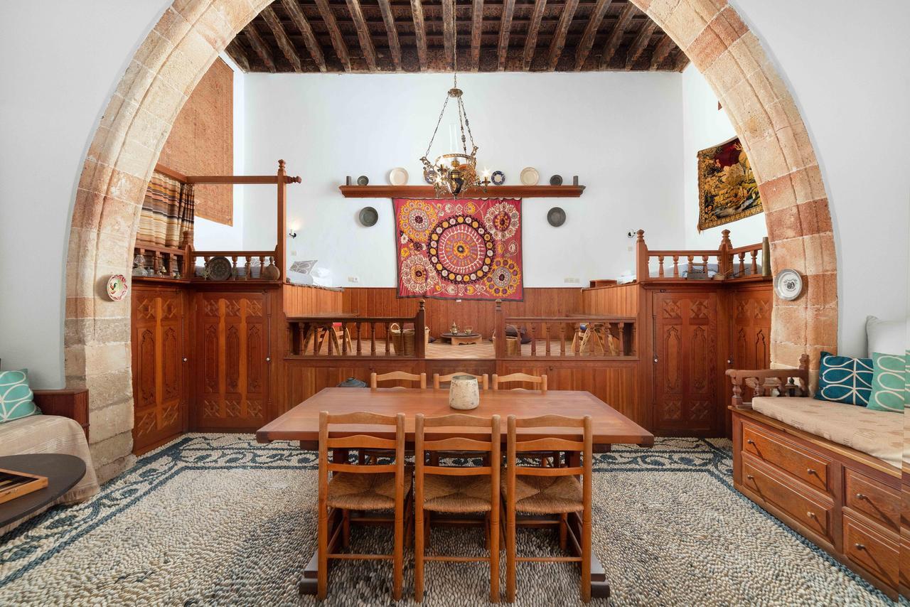 Captains House Lindos  Ngoại thất bức ảnh