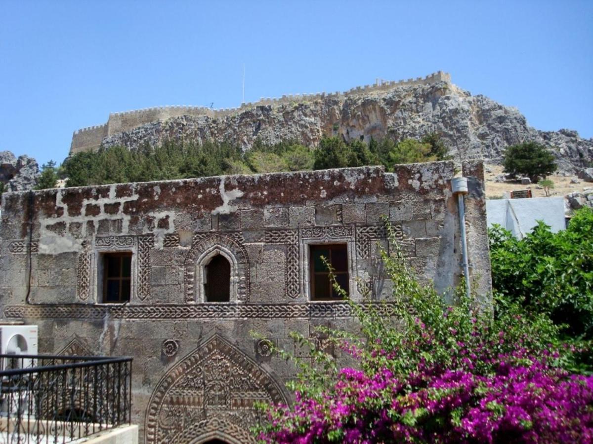 Captains House Lindos  Ngoại thất bức ảnh